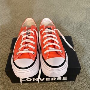 Converse Women's Vibrant Orange Sneakers